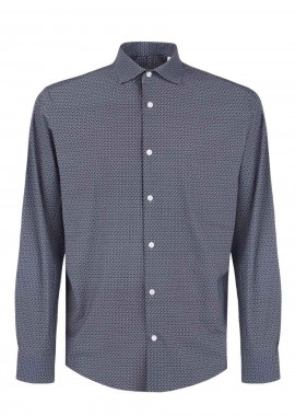 SEINSE Πουκάμισα CAMICIA M/L CI1071SS - BLACK-CI1071SS-BLACK