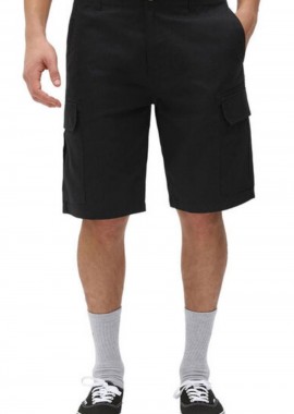 DICKIES Shorts - Βερμούδες MILLERVILLE SHORT-ΜΑΥΡΟ-DK0A4XEDBLK1-BLACK