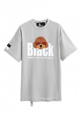 MOD WAVE MOVEMENT T-Shirt CAPSULE TEDDY- MW092020061 - ΓΚΡΙ-MW092020061-GREY