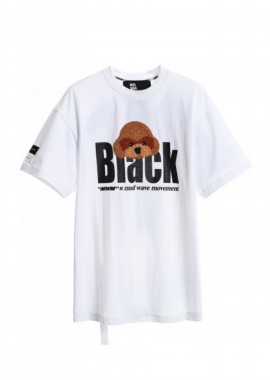 MOD WAVE MOVEMENT T-Shirt CAPSULE TEDDY- MW092020061 - ΑΣΠΡΟ-MW092020061-WHITE