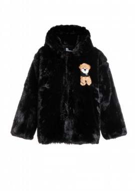 MOD WAVE MOVEMENT Μπουφάν CAPSULE TEDDY- mw094070153 - ΜΑΥΡΟ-mw094070153-BLACK