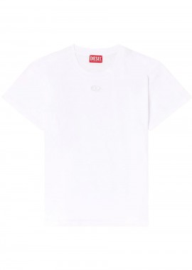 DIESEL T-Shirts T-MAREY T-SHIRT - ΑΣΠΡΟ-A177360NIAX-WHITE