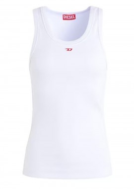 DIESEL Αμάνικες Μπλούζες T-ANKY-D TANK TOP - ΑΣΠΡΟ-S25A051040EJAI-WHITE