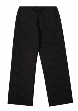 THE HUNDREDS Φόρμες Link Nylon Sweatpants - BLACK-T24W104012-BLACK