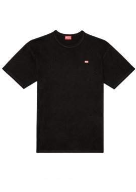 DIESEL - DIESEL T-Shirts Ανδρικά T-BOXT-R30 T-SHIRT - ΜΑΥΡΟ-S25A164000QIAM-BLACK