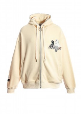 MOD WAVE MOVEMENT VG Dog Unisex Ζακέτα Μπέζ-MW093070089-BEIGE