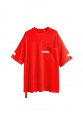 MOD WAVE MOVEMENT Unisex T-Shirt Κόκκινο-MW092020131-RED
