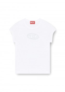 DIESEL Γυναικεία Μπλούζα T-ANGIE - Λευκό-A062680AFAA-WHITE