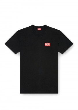 DIESEL - Diesel T-BOXT-LAB Ανδρική Μπλούζα - Μαύρο-A149470NIAR-BLACK