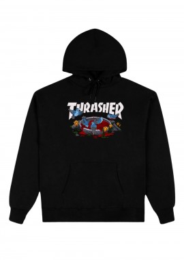 Thrasher Ανδρικό Φούτερ Blood Bath -Μαύρο -315080-BLACK