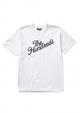 THE HUNDREDS - THE HUNDREDS T Shirts Slant Logo - Λευκό-F23S101002-WHITE