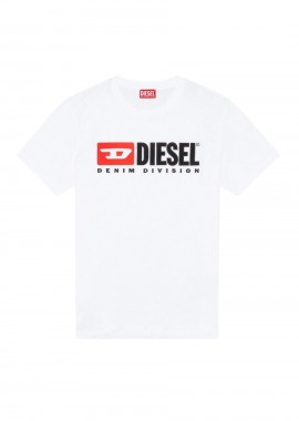 DIESEL Ανδρικό T-Shirt T-BOXT-DIV - ΛΕΥΚΟ-S25A149430GRAI-WHITE