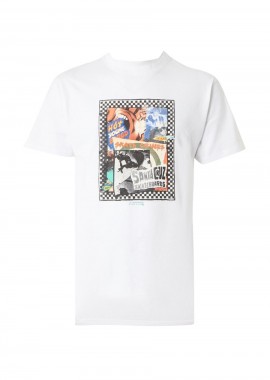 SANTA CRUZ - Santa Cruz Ad Collage Front Ανδρικό T-Shirt – Λευκό-SCA-TEE-13263-WHITE