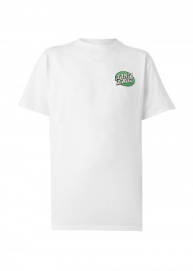 SANTA CRUZ - Santa Cruz Vertigo Dot Ανδρικό T-shirt - Λευκό-SCA-TEE-13341-WHITE