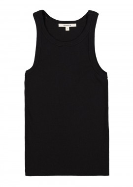 GARCIA Z0059 Γυναικείο Αμάνικο Top Μαύρο-Z0059-BLACK