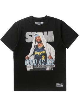 MITCHELL & NESS NOSTALGIA CO. - Mitchell & Ness Ανδρικό SLAM Iverson Nuggets Tee - Μαύρο-BMTRINTL1726-DNUBLCK-BLACK
