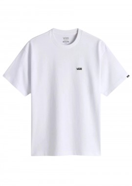 VANS - Vans Left Chest II Ανδρικό T-Shirt Loose Fit - Λευκό-VN000P1PWHT1-WHITE