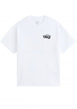 VANS - Vans Repear Sam Ανδρικό T-Shirt Loose Fit - Λευκό-VN000VXDWHT1-WHITE