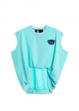 ΜOD WAVE MOVEMENT Γυναικείο Teddy Bear Tank Top - Πράσινο-MW092010436-GREEN