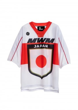 MOD WAVE MOVEMENT Oversized Unisex Jersey - Λευκό-MW092020423-WHITE