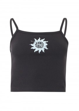 SANTA CRUZ - SANTA CRUZ Sun Daze Γυναικείο Crop Top - Μαύρο-SCA-WVE-0814-BLACK