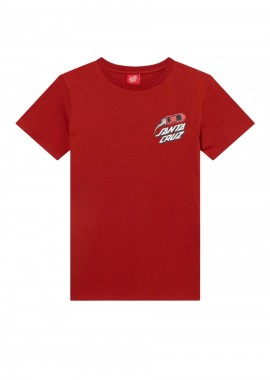 SANTA CRUZ Παιδικό T-Shirt Pit Cruz - Κόκκινο-SCA-YTE-9177-RED