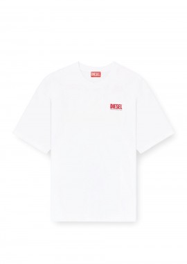 Diesel Ανδρικό T-Shirt T-BOXT-BISK - Λευκό-S26A200360EPCA-WHITE