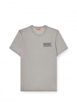 DIESEL - Diesel Ανδρικό T-Shirt T-RAWJUST-V1 - Γκρι-S26A209580KMAH-GREY