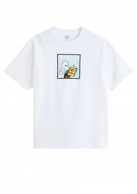 VANS - VANS Ανδρικό T-Shirt COMMITMENT 4 DUMMIES LO - Λευκό-VN000VY5WHT1-WHITE