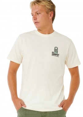 RIP CURL - Rip Curl VaporCool Search Stack T-Shirt - Μπεζ-0K5MTE-BEIGE
