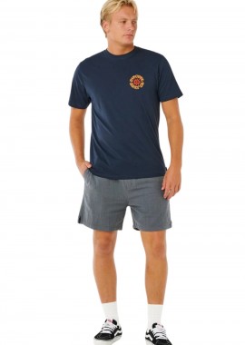 RIP CURL - Rip Curl Pacific Rinse Circle Ανδρικό Tee - Μπλε-0XDMTE-BLUE
