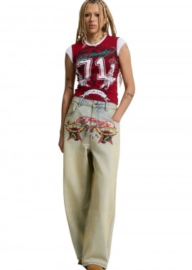 Ed Hardy Texas Rodeo XXTRA Γυναικείο Jean -ED5717-DENIM