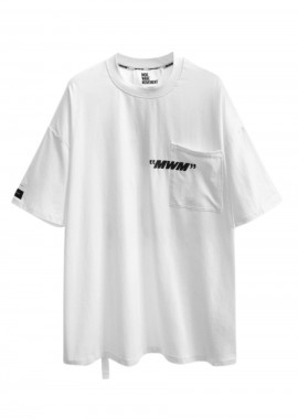 MOD WAVE MOVEMENT T-Shirts BANDANA TSHIRT - MW082020520 - ΑΣΠΡΟ-MW082020520-WHITE