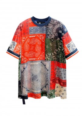 MOD WAVE MOVEMENT T-Shirt BANDANA TSHIRT- MW082020527 - MULTI-MW082020527-MULTI