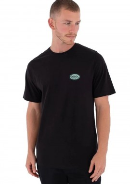 HURLEY - Hurley PRINTING PRESS Ανδρικό Tee - Μαύρο -MTSEUED0022-BLACK