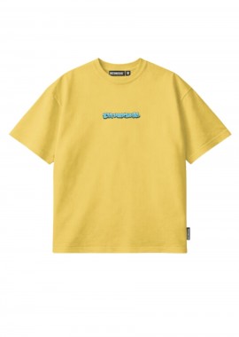 Bee Unusual Relaxed T-Shirt - Κίτρινο-AT-260216-YELLOW