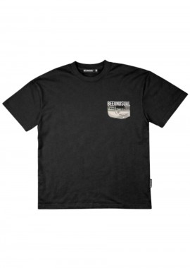 Bee Unusual O.G. Athens Oversized T-Shirt - Μαύρο-AT-260235-BLACK