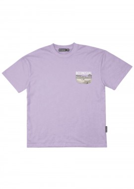 Bee Unusual O.G. Athens Oversized T-Shirt- Μωβ-AT-260236-PURPLE