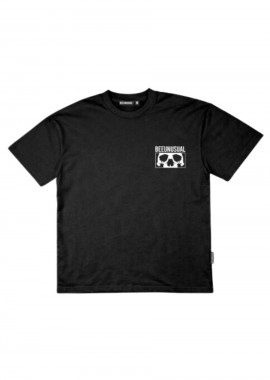 BEE UNUSUAL Unisex Graphic T-Shirt - Μαύρο-AT-260240-BLACK