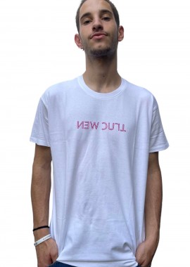 NEW CULT T Shirts - Heart and Brain T-shirt - Λευκό-1003-WHITE