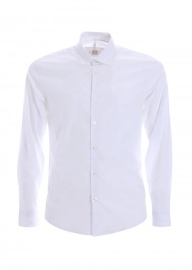 SEINSE Πουκάμισα CAMICIA M/L - ΑΣΠΡΟ-CC001SS-WHITE