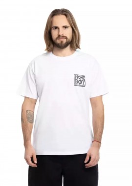 HOMEBOY Ανδρικό T-Shirt OLD SCHOOL- Λευκό -01TS3050-WHITE