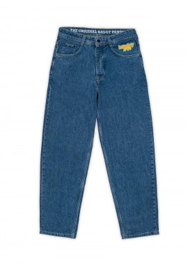 HOMEBOY - HOMEBOY Unisex Jeans x-tra BAGGY Denim - Washed Blue-01PA0381-BLUE