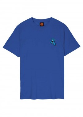 SANTA CRUZ - SANTA CRUZ T-Shirts Screaming Hand Chest T-Shirt - Μπλε-SCA-TEE-11524