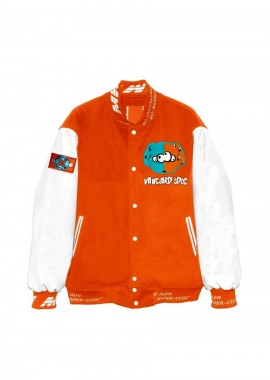 Mod Wave Movement - MOD WAVE MOVEMENT Μπουφάν VG DOG CAPSULE BOMBER 002 -ΠΟΡΤΟΚΑΛΙ-VD063071913-ORANGE