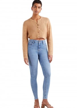 LEVIS® - LEVIS® Τζιν 720 HIRISE SUPER SKINNY ECLIPSE BLUR - DENIM-52797-0301-DENIM