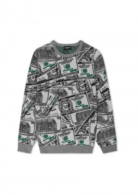 RIPNDIP - RIPNDIP Πουλόβερ MONEYBAG KNIT SWEATER - MULTI-RND10200-MULTI