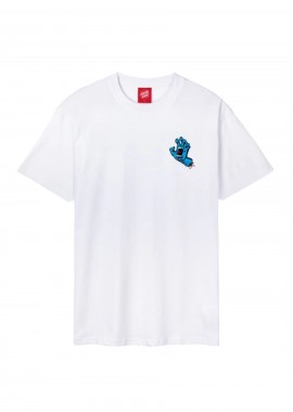 SANTA CRUZ - SANTA CRUZ Screaming Hand Ανδρικό T-Shirt - Λευκό-SCA-TEE-11055-WHITE