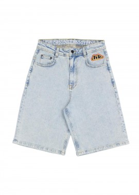 HOMEBOY - HOMEBOY Unisex Denim Βερμούδα Monster - Μπλε-01SH1089-DENIM