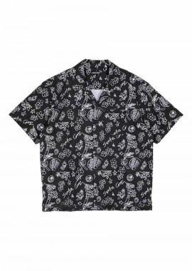 SANTA CRUZ - SANTA CRUZ Ανδρικά Πουκάμισα Finn SS Shirt - Μαύρο-SCA-SHT-0996-UNKNOWN